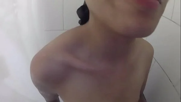Blowjob and anal in the shower - POV