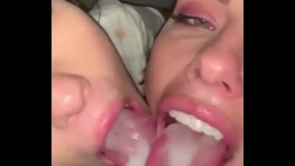 megan rain & adriana chechik share cum