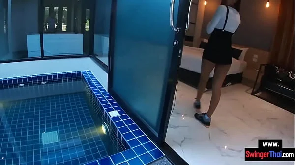 Amateur Thai teen with an amazing ass fucked in a jacuzzi