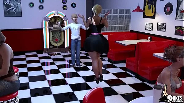 MILF pawg blackmailed by her BBC Boss