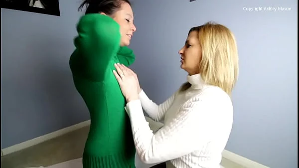 Sweater Double Blowjob