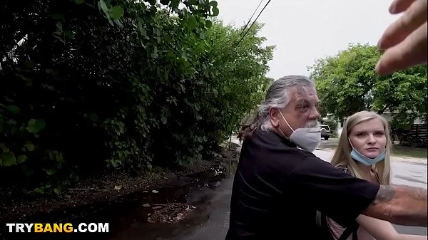 Harlow West Gets Her Teen Pussy Stuffed With BBC On The Bang Bus While Watches