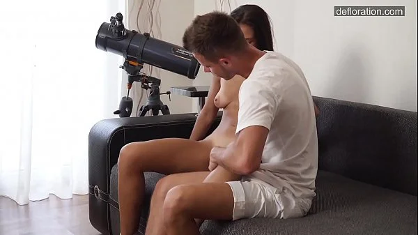 Virgin hardcore defloration of Olivia Cassi