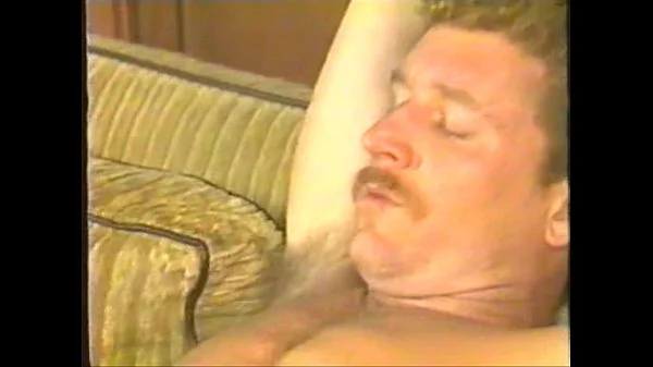 Frank James masturbating with purple passion