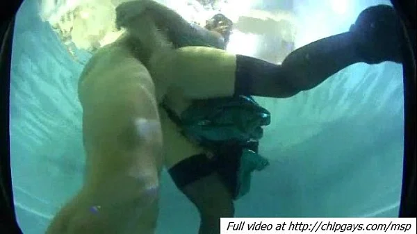 Chicks sucked in swimming pool