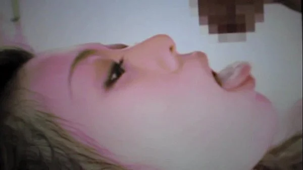 Clean-up the cum after shot