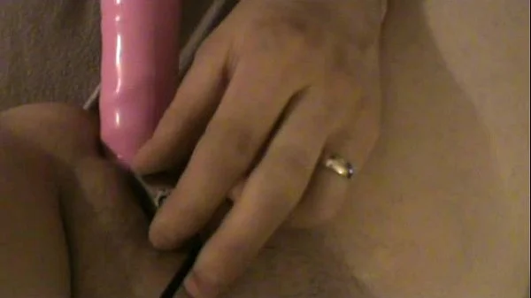 Wifey getting off with her favourite toys