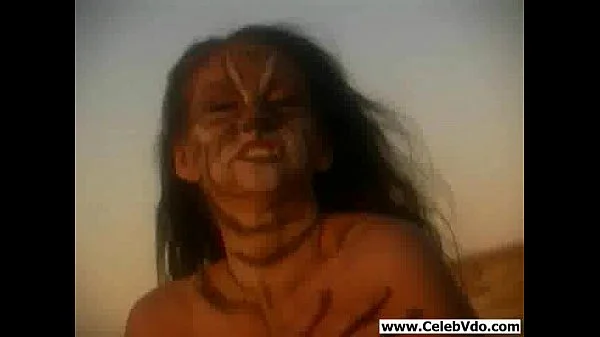 Masturbation and then fucking in ruins