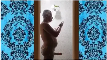 O Meu Banho Gostoso Com o Pau Duro 009