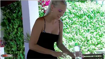 Mallory Moore Playing With Oil And Gets Ass Fucked