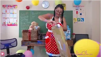 Livecleo Birthday Unboxing Fan Gifts Uncencored Squirting Pantyhose With Cleo Patra