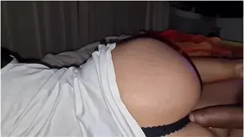 I Put On My Thong With The Door Open, My Stepbrother Spies On Me, He Has An Erection And Fucks Me Ha