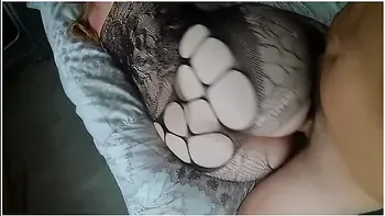 He Continues To Fuck This Cute Girl Sexy Lingerie After Cum On