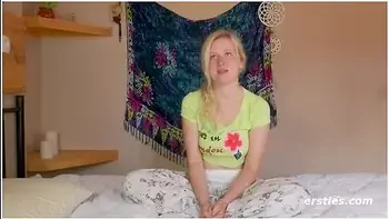 21 Year Old Music Student 18+ Anna M. Masturbates With Dildo