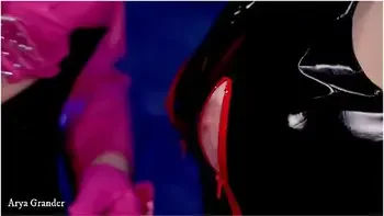 Gag Play Lesbian Hot Sex Video Femdom Mistress Arya Grander And Her Submissive Milfie Girl