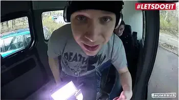 Celina Davis Voluptuous German Babe Wild Car Fuck With Stranger