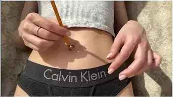 I Get A Tan In The Sun And Play With My Navel - Belly Button