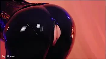 Latex Rubber Fetish Catsuit Free Video Big Ass Tease And Joi By Mistress With Arya Grander