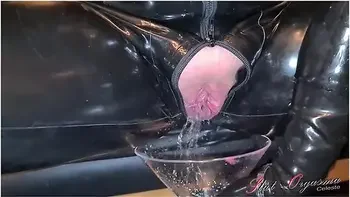 Enjoying A Cigarette And A Piss Drink