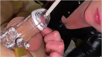 Pov Playing With Dick In Chastity Belt Make Him Limp And Hard