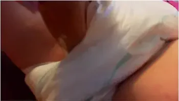 Spanking And Big Dirty Diaper Today For Nicoletta