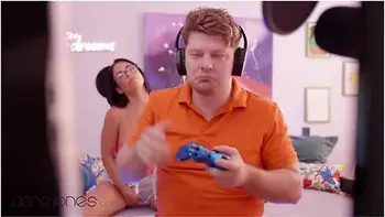 Big Ass Big Tits Italian Megan Fiore Fucks Big Dick Gamer Bf