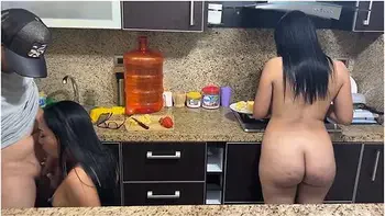 Mother In Law In My Milf And My Mature Are The Same And They Both Like To Cook In Bikinis