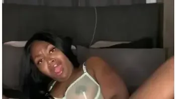 Black Girl Touching Herself Pt.2