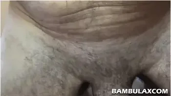 Big White Cock Jerks A Huge And Thick Load On African Hairy Pussy