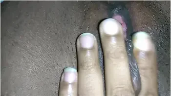 Dripping Wet Pussy With Big Clit Jerking Orgasm Ebony Masturbation