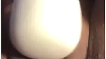 Ebony Teen 18+ Makes Her Fat Pussy Squirt