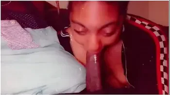 She Came Back For More Of This Big Black Cock Only To Get Her Wet Throat Pump A Cum Bbc Vs Ebony