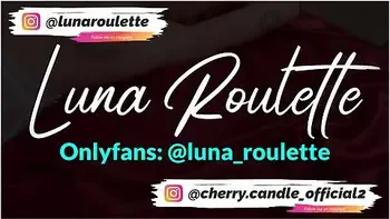 Hot Threesome With My Busty Wife And Her Naughty Best Friend With Cherry Candle And Luna Roulette