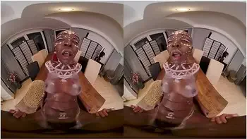 Horny African Princess Loves To Fuck White Guys - Zaawaadi And Virtual Reality