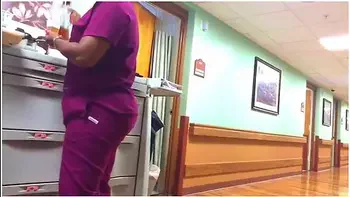 NURSE WITH A ROUND PLUMP ASS!!!!