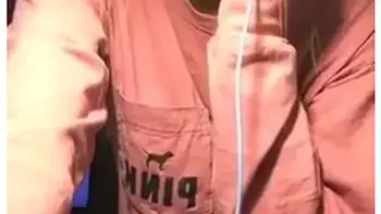 Ghetto light bitch with thick pussy on toilet