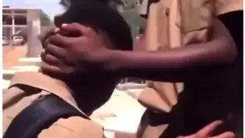 South African Boy teens 18+ Teasing Blowjob In School