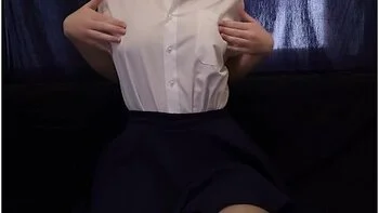 Asian Woman Undresses On The Camera And Gently Passages Herself