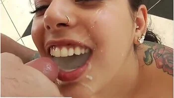 Gina Valentina Facial Compilation