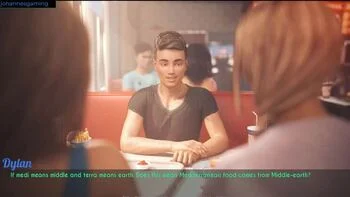 Johannesgaming's 3D Animation: Dylan's Hot Date with Ellie and Christine in HD Nude Action