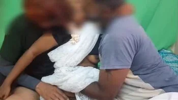 Indian Wife Threesome DP with Husband and Friend - Amateur Desi Couple Fuck