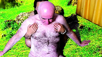 Outdoor Handjob & Indoor Sex with Adamandeve and Lupo - Big Natural Tits and Huge Booty