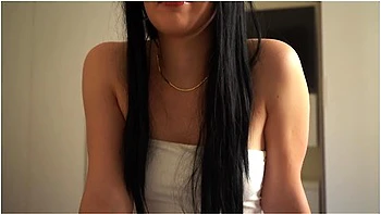 I Invite My Classmate To Review English, Then He Cums Inside Me