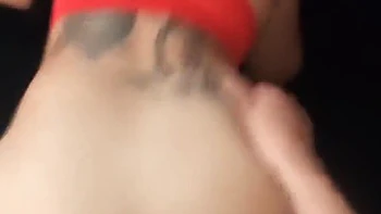 On All Fours With My Richly Tattooed Ass Latina Wife