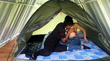 I Fuck My Rich Stepsister While Were On A Family Vacation At A Campsite In The Middle Of The Woods; I Fill Her Pussy With My Milk