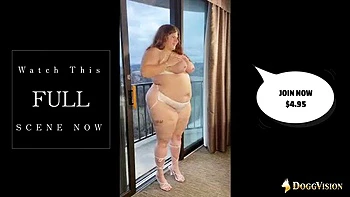 Hairy Pussy Amazon Gets Happy Ending with Big Natural Tits and Huge Ass