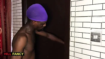 Nigerian Wife Seduced By Big Black Cock - Amateur Creampie Fuck