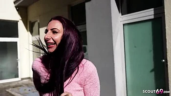 German Scout MILF Devil Akita First Casting Fuck - Big Labia Tattooed Redhead Squirting Orgasm