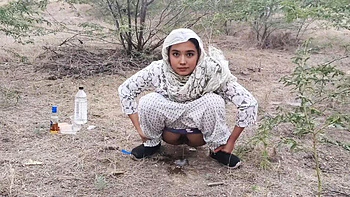 Jija Takes Sali Deep in Jungle Sex - First Time Anal with Indian Bhabhi