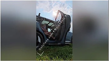 Sex At The Beach Front With Car 발정난 국산 커플 해변가 카섹스